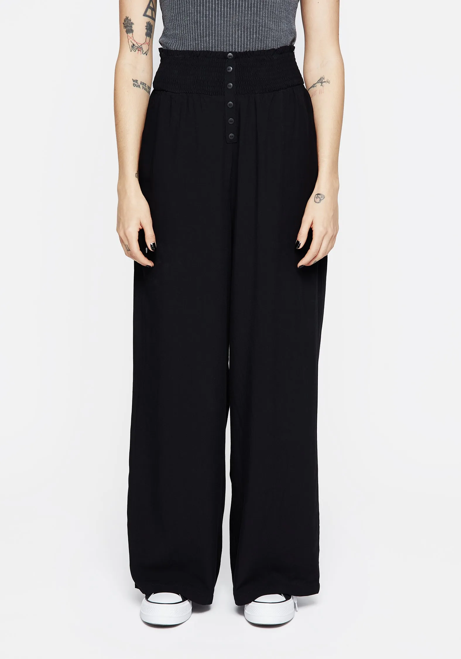 Dusk Flowy Trousers Runway Ready Breathable Comfort