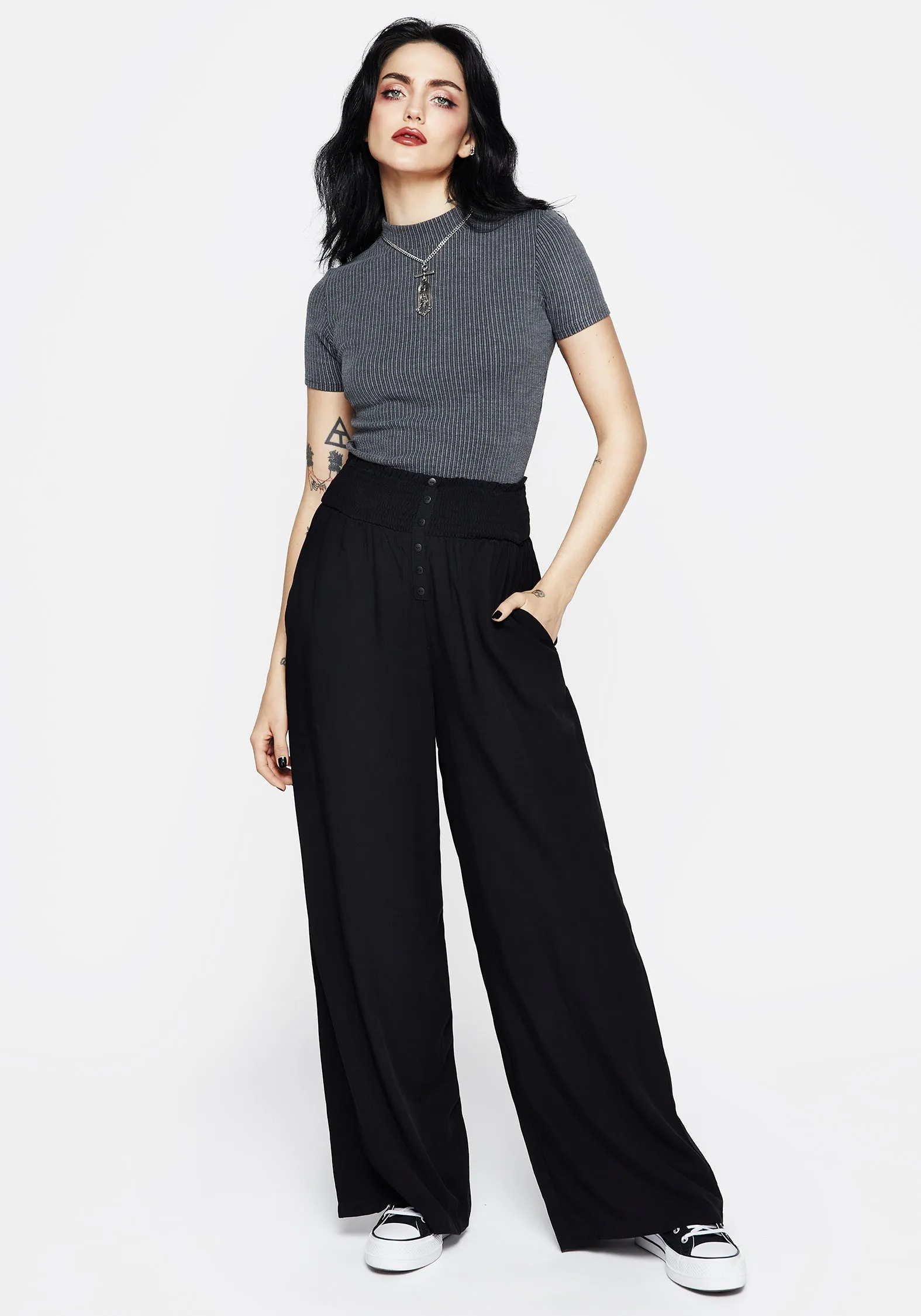 Summer Outfit Dusk Flowy Trousers