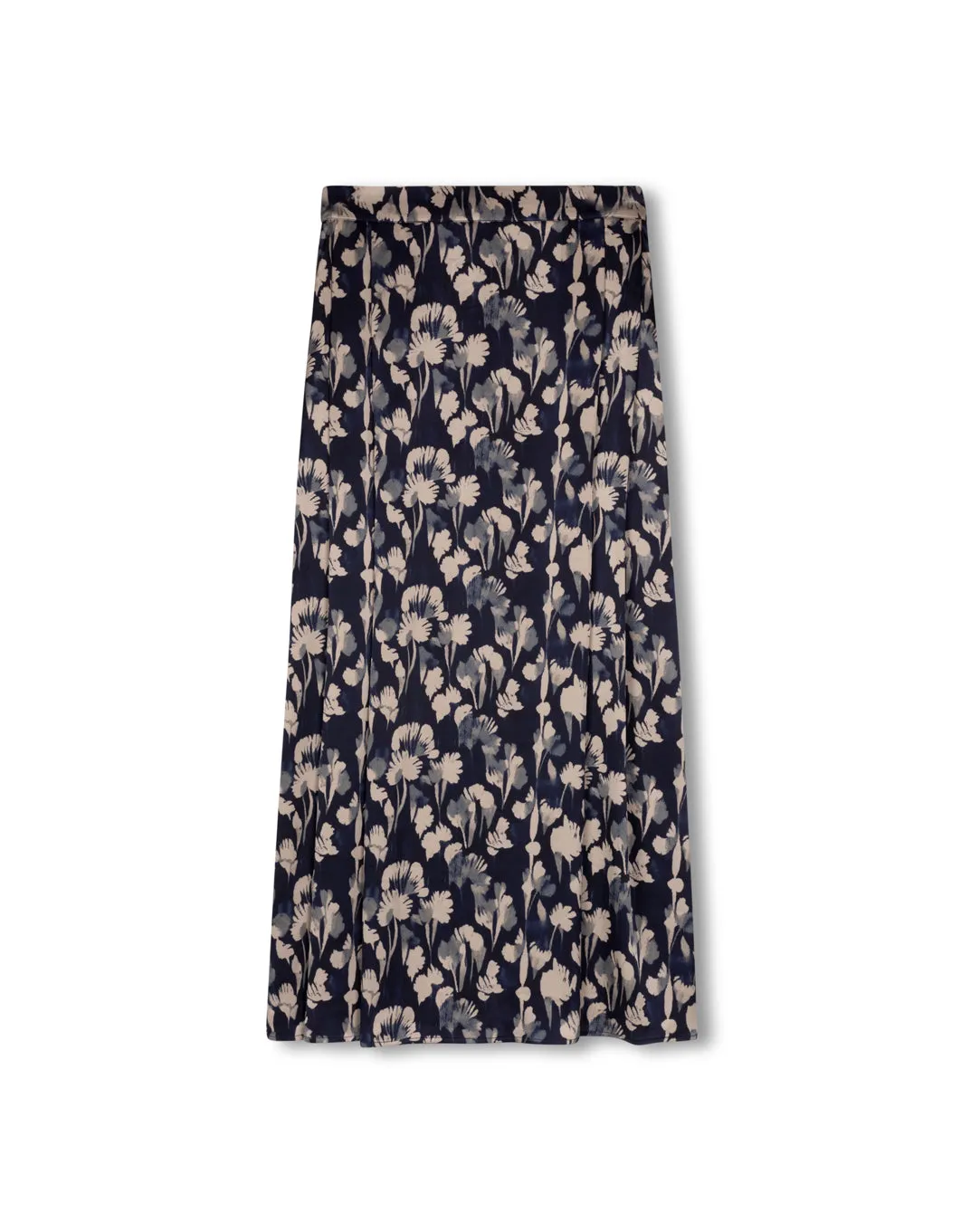Convertible Length Flower Printed Skirt