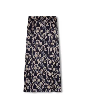 Convertible Length Flower Printed Skirt