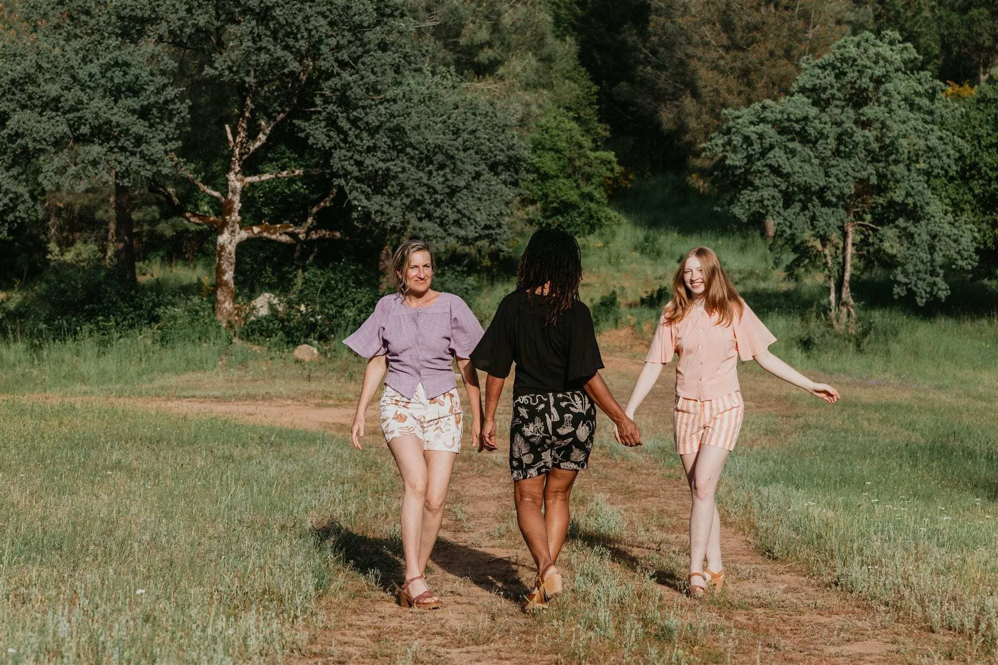 Flutter Top in Pink Blush Challis Everyday Comfort