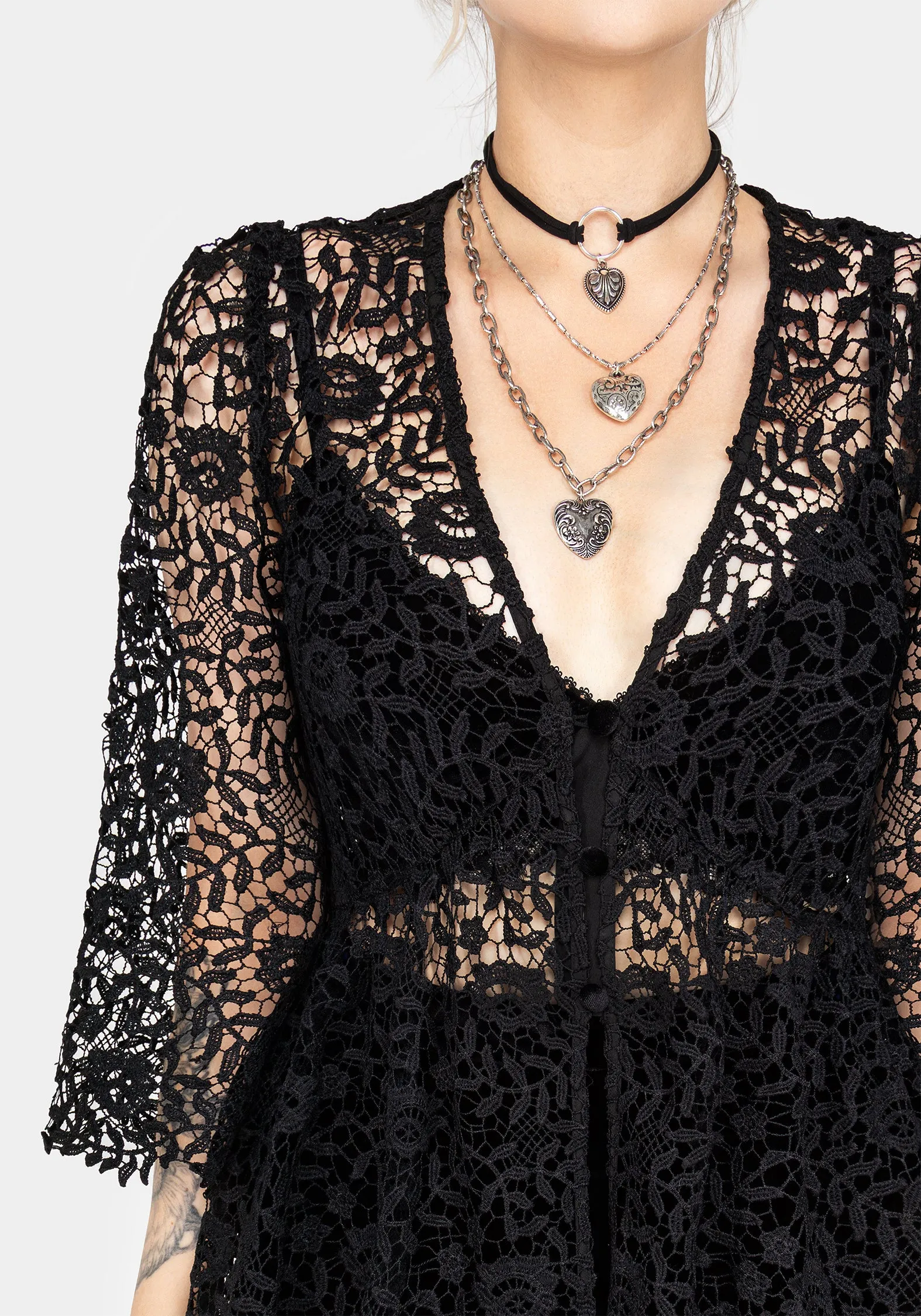 Classic Vibe Relaxed Wear Folia Tiered Overdress