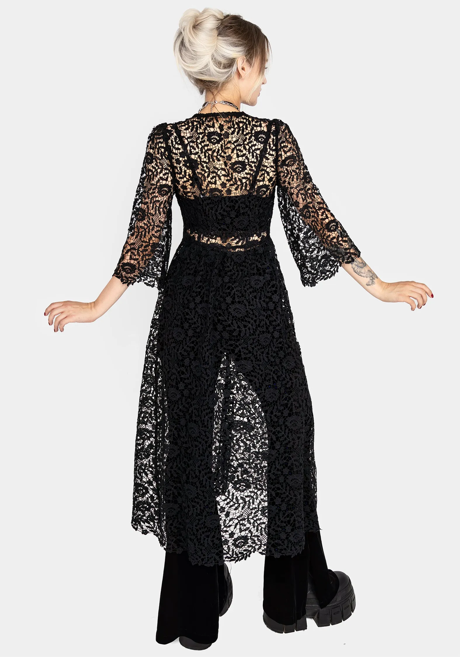 Folia Tiered Overdress Beach Edge