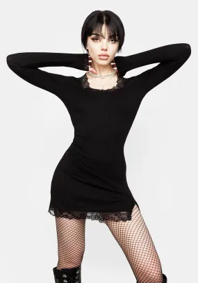 Drusilla Lace Trim Mini Dress summer look Fall Layer