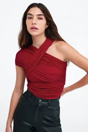 Alyssa Infinity Top Versatile Layering Piece Tailored Seams