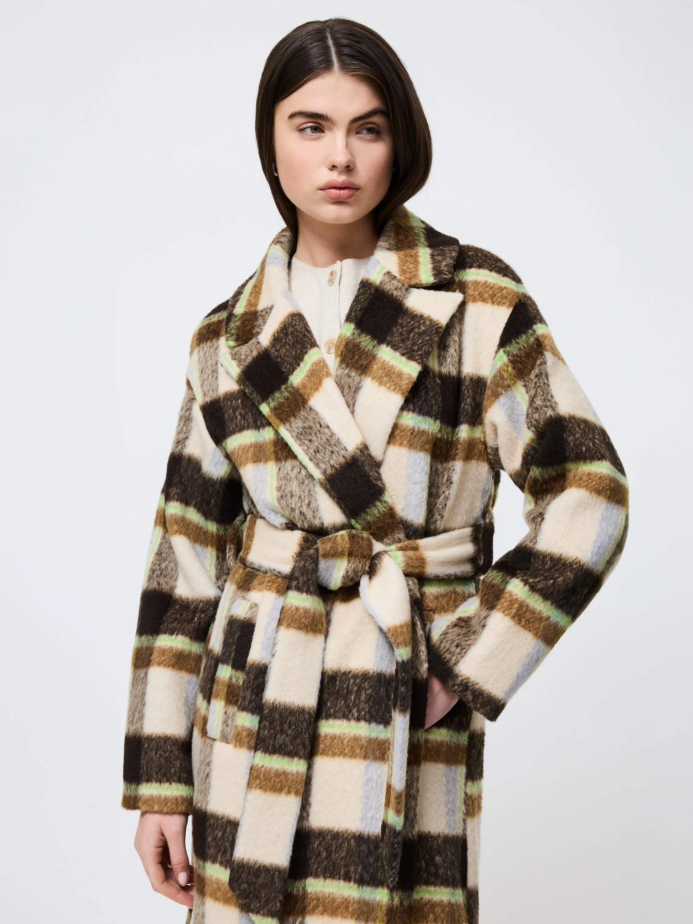 Remi Belted Coat EcoFriendly Water Repellency