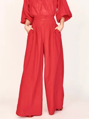 Smart Look Mirth Calistoga Pant Red