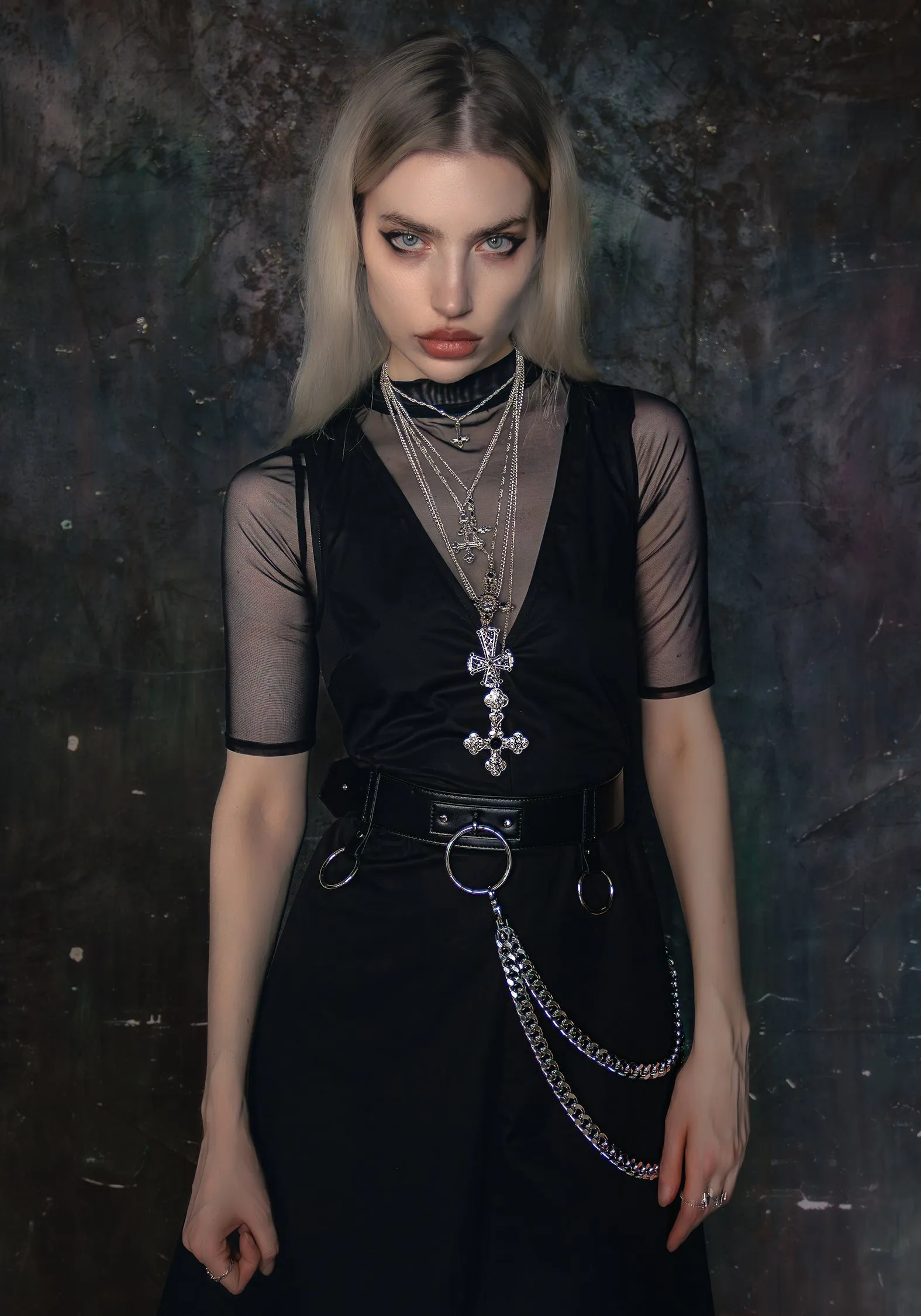 Freyja Cotton Midaxi Dress Gentle Texture