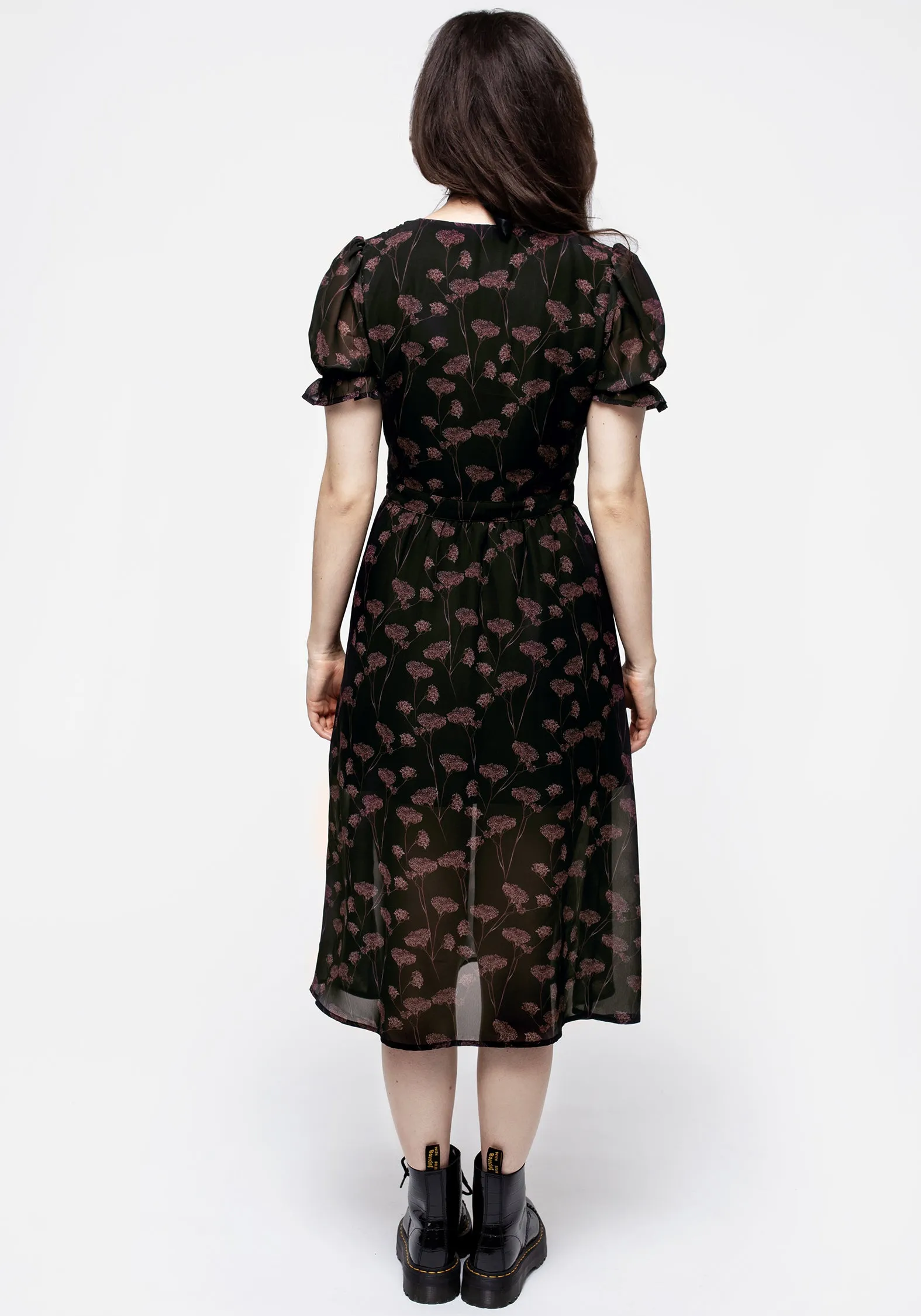 Relaxed-fit maxi dress Cozy Texture Judas V-Neck Button Midi Dress