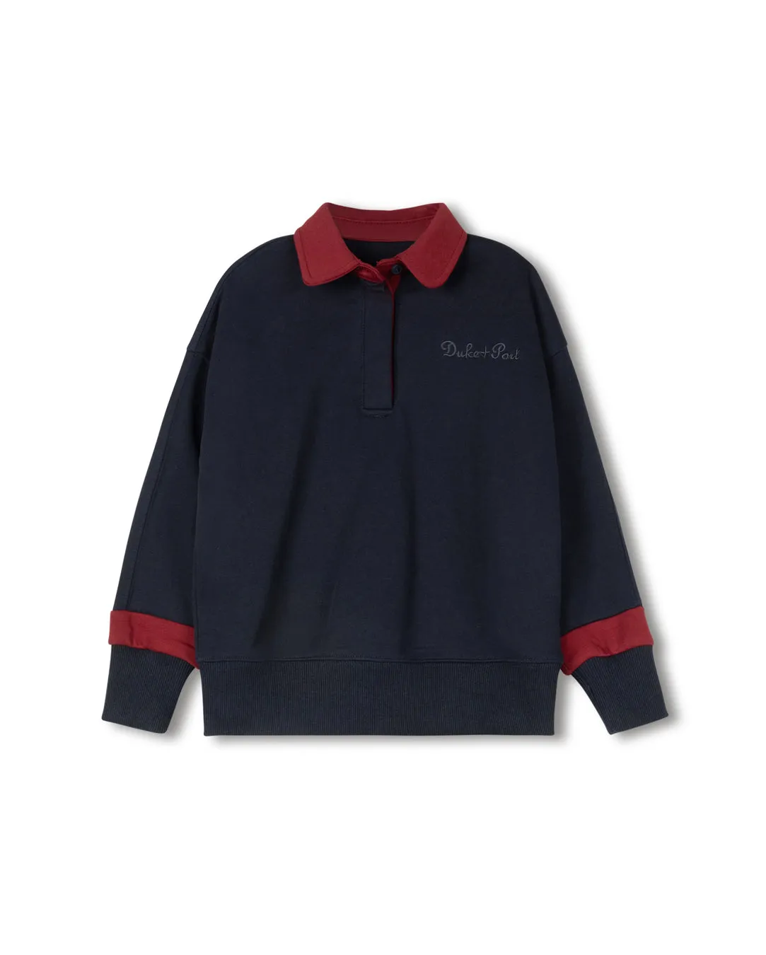 Seam Detail V Sweatshirt Soft Touch