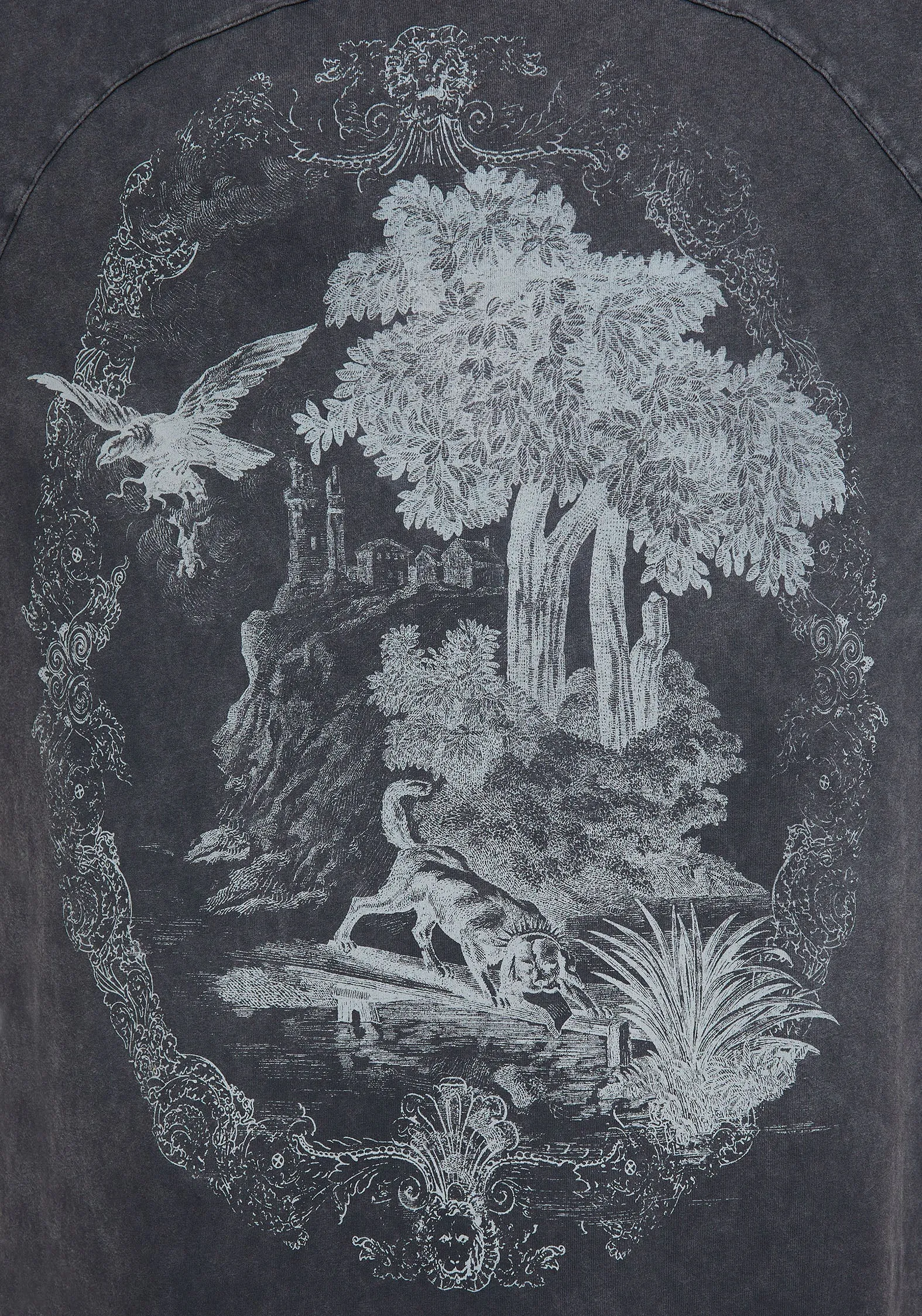 Shade Soft AdjustableStraps Wicked Toile Dropped Shoulder Cotton Tee Dress