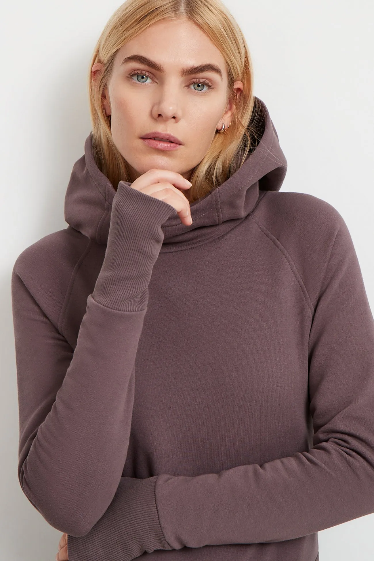 Geneva Sweatshirt Laser Cut Edges Torsion Support Structure