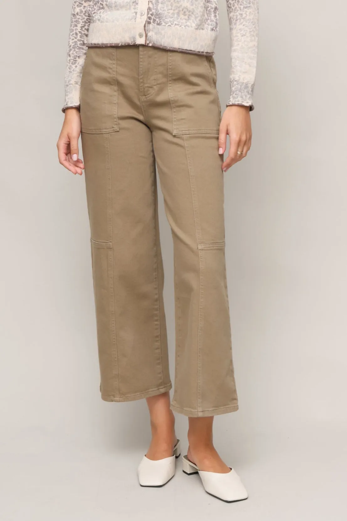 Boho chic Getty Crop Utility