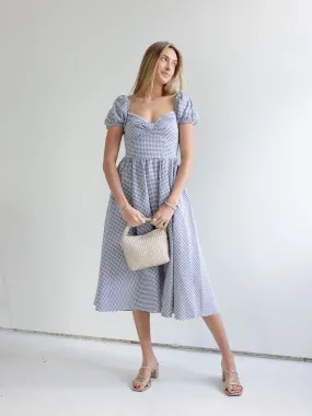 Gingham Sweetheart Dress Happy Soul