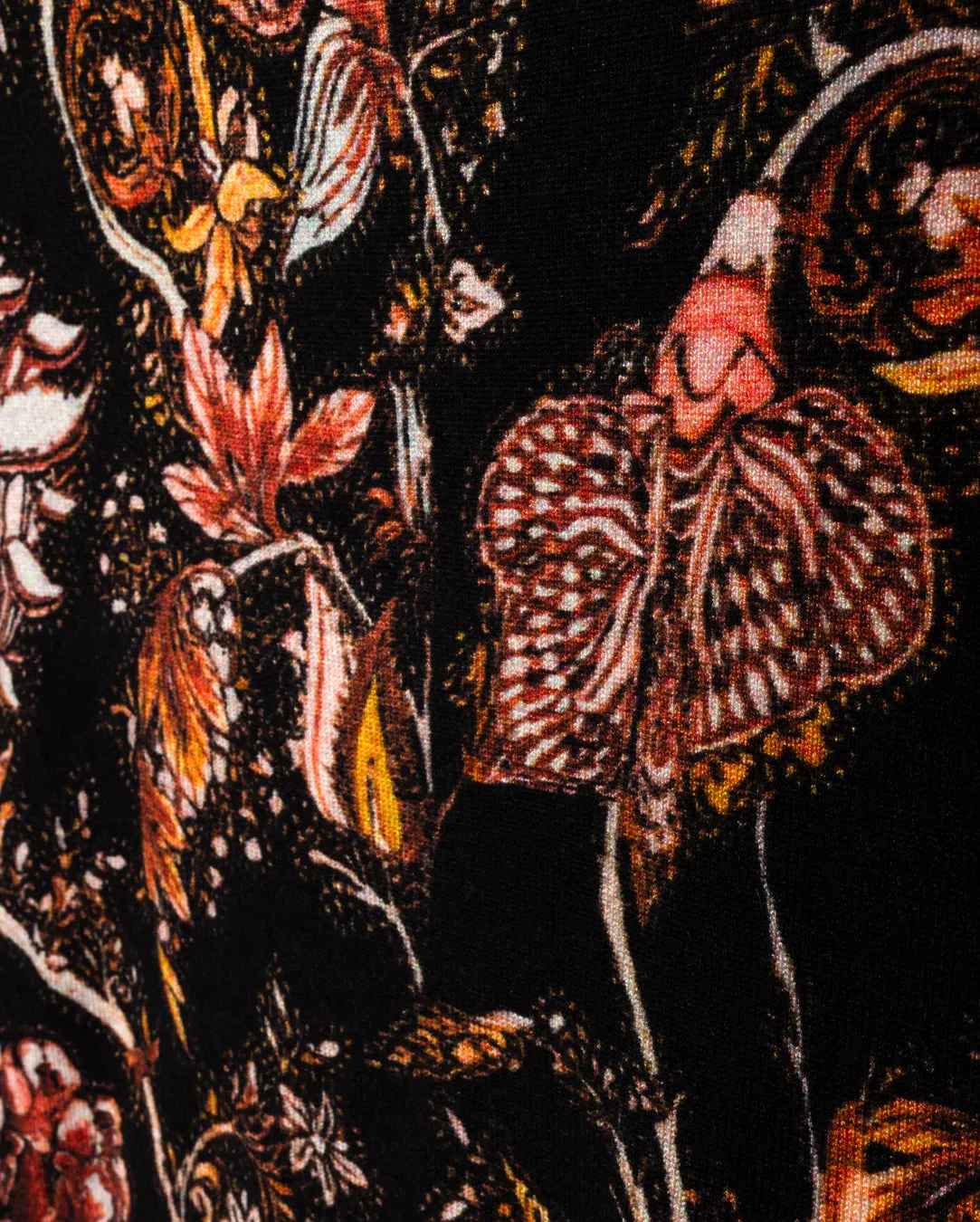 Urban Casual Look Travel Style Weeks Printed Turtleneck