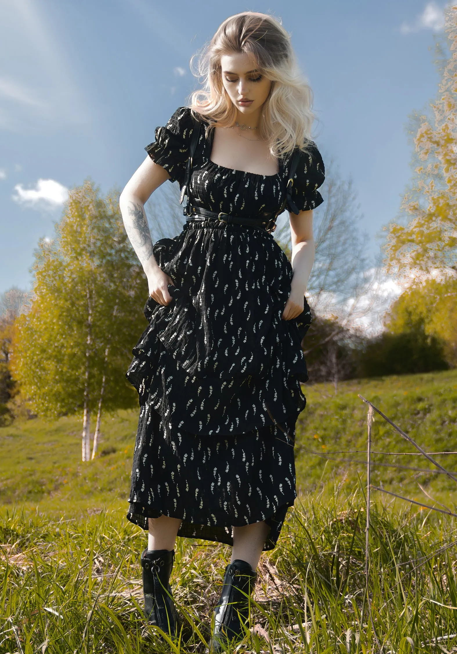 Daily Movement Carmel Layered Midaxi Dress