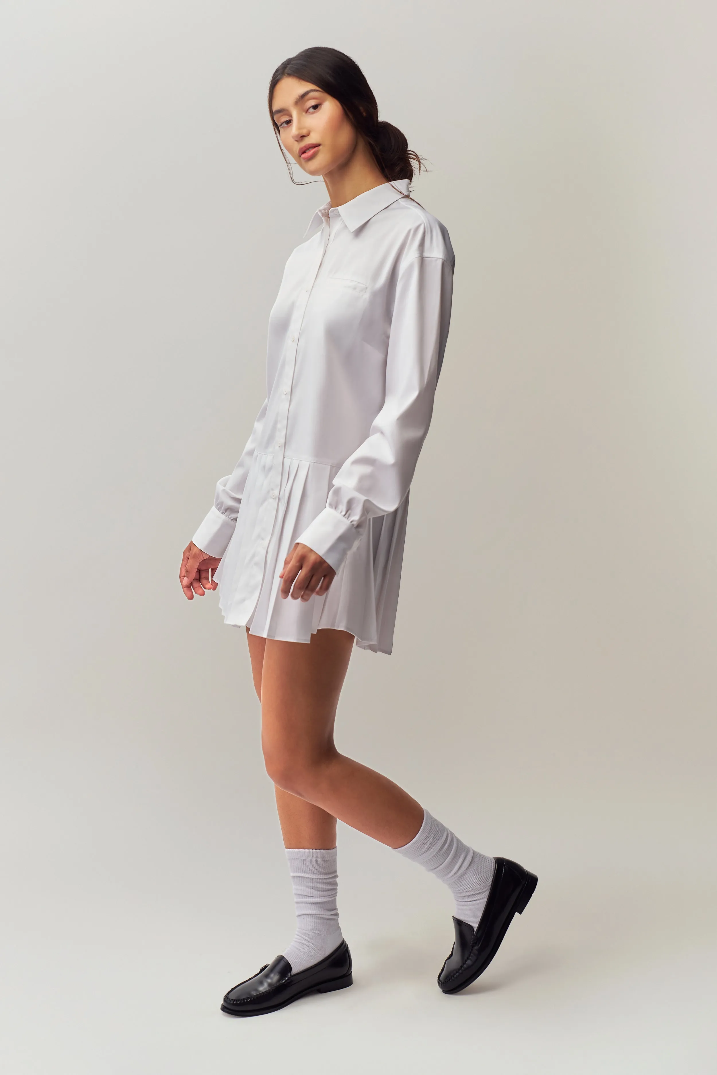Layered Comfort Wear Sennae Shirt Dress