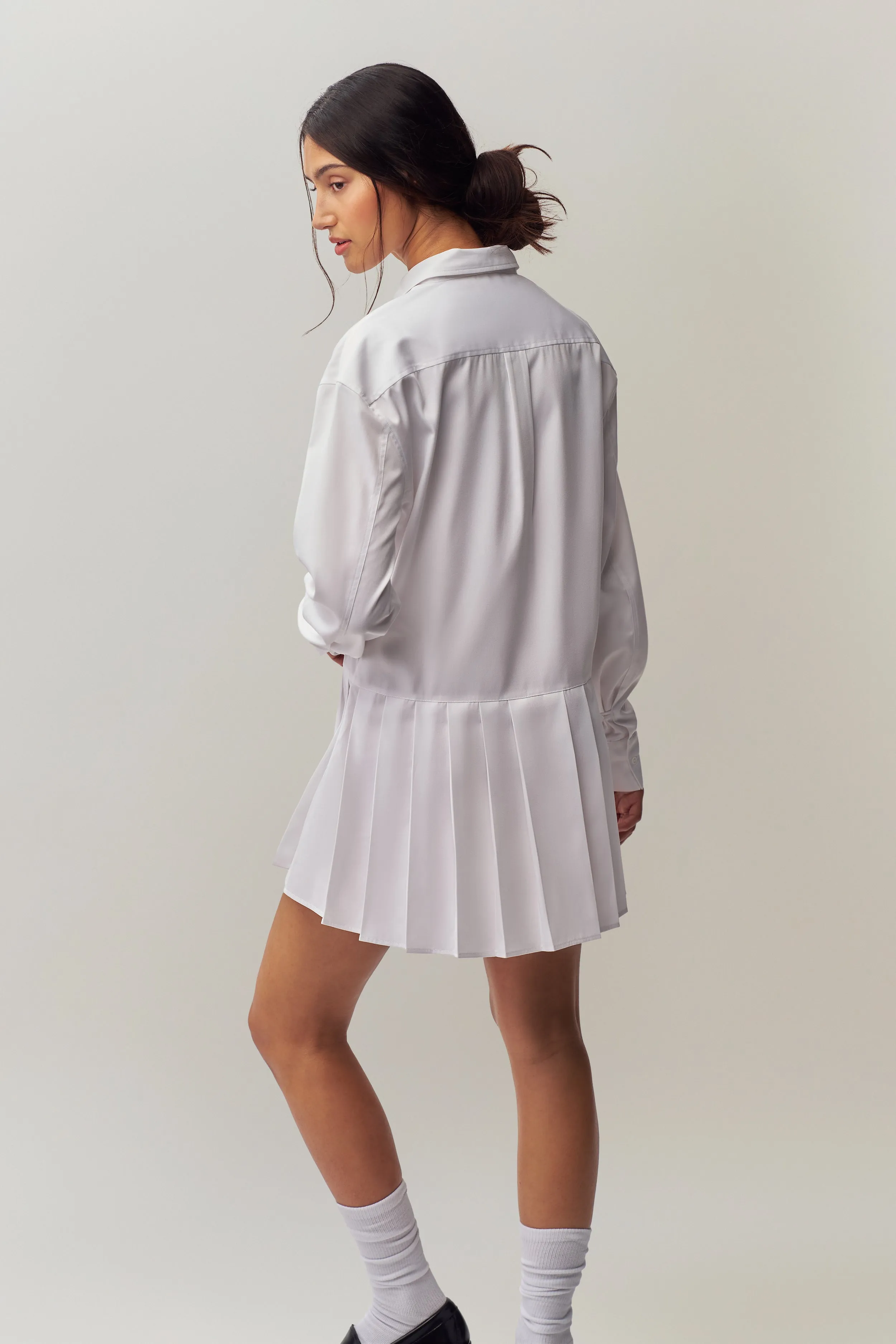 Calm Lines Smart Texture Sennae Shirt Dress