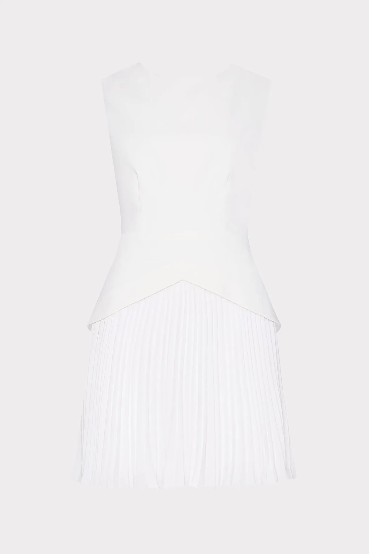 Haddy Pleated Mini Dress Music-Concert Romantic-Style