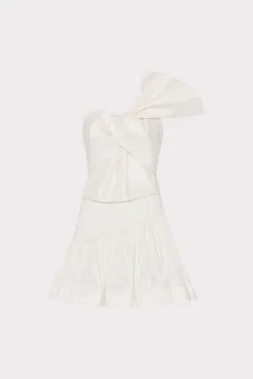 Harley Bow Taffeta Mini Dress Contemporary Fit Cocktail-Party