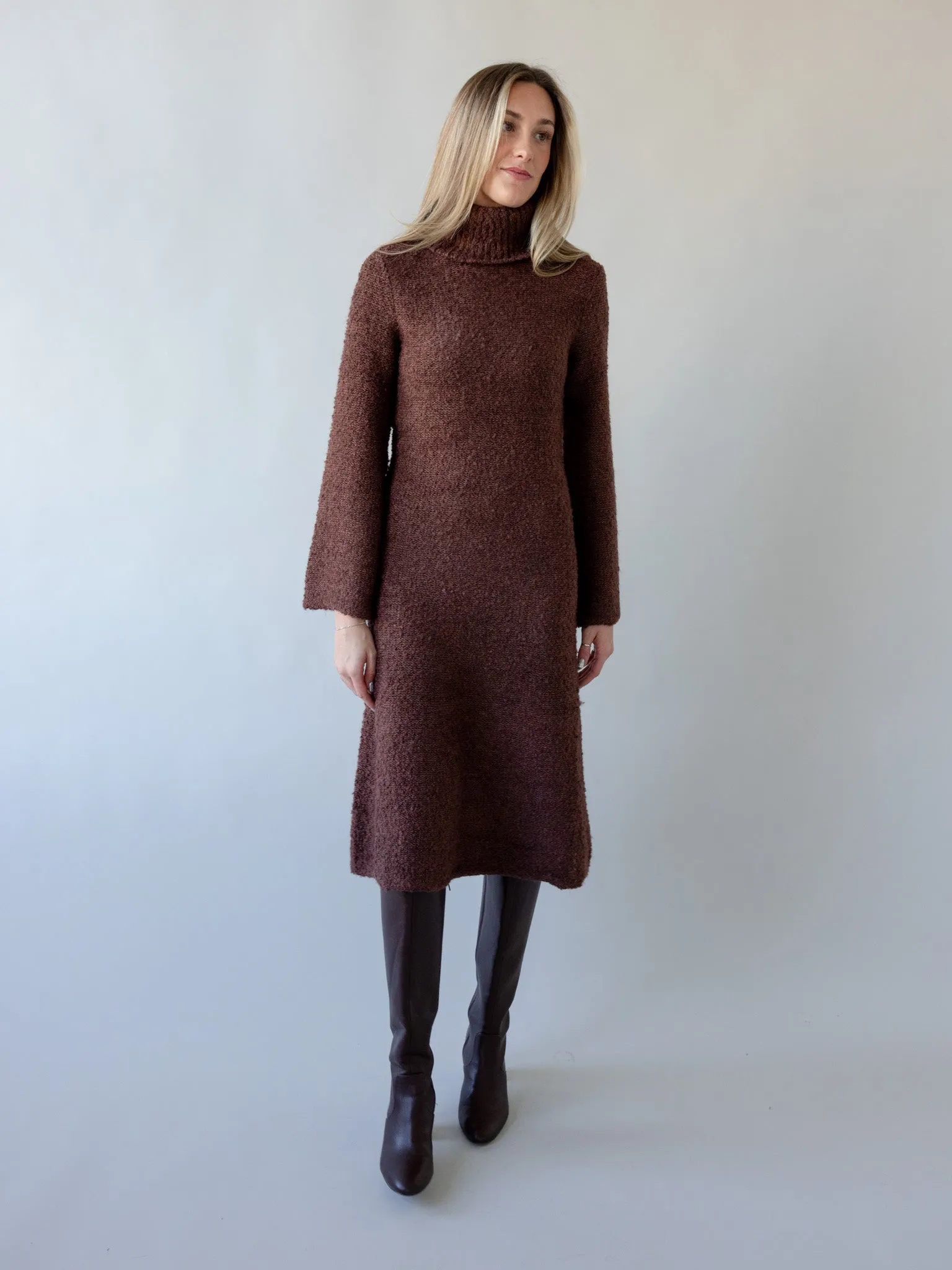 Hazel Sweater Dress Smart Texture Perfect Wearable