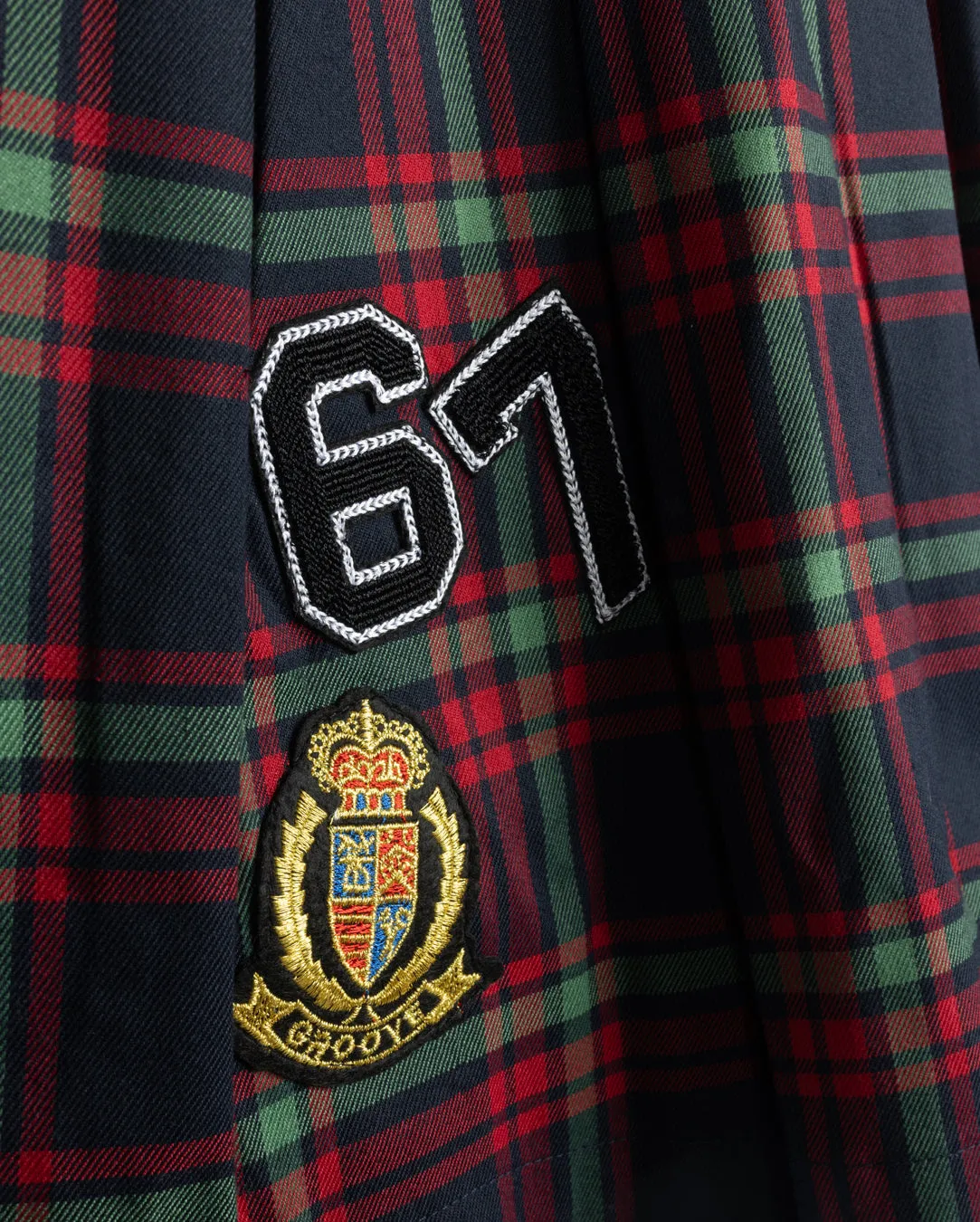 Hazen Plaid Skirt Natural Mood