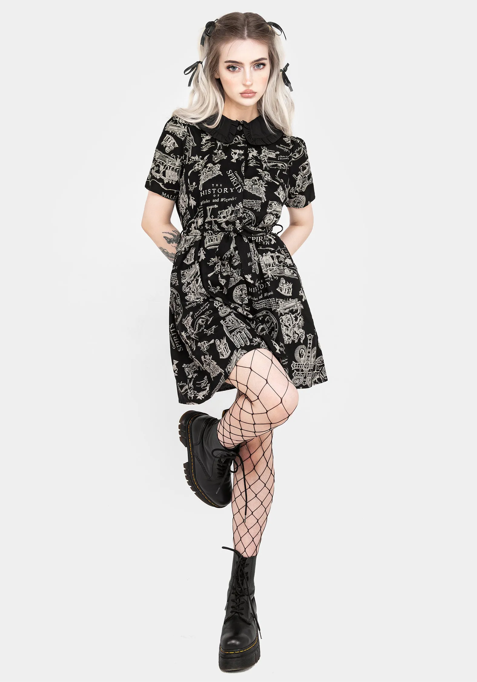 Chic dress for outings Heresy Mini Shirt Dress