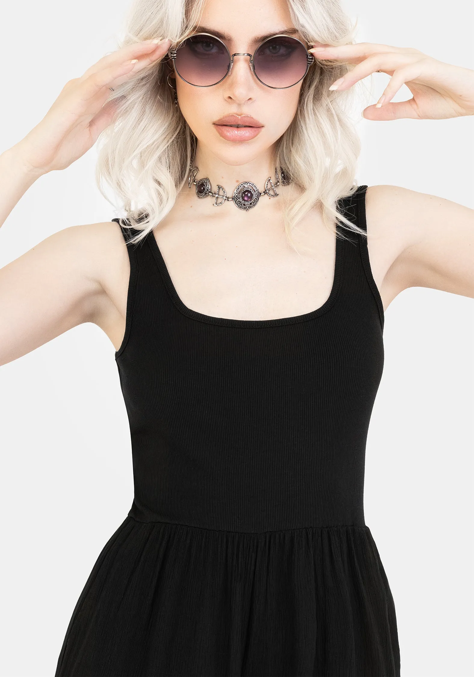 Easy Fashion Herne Contrast Wide Leg Jumpsuit