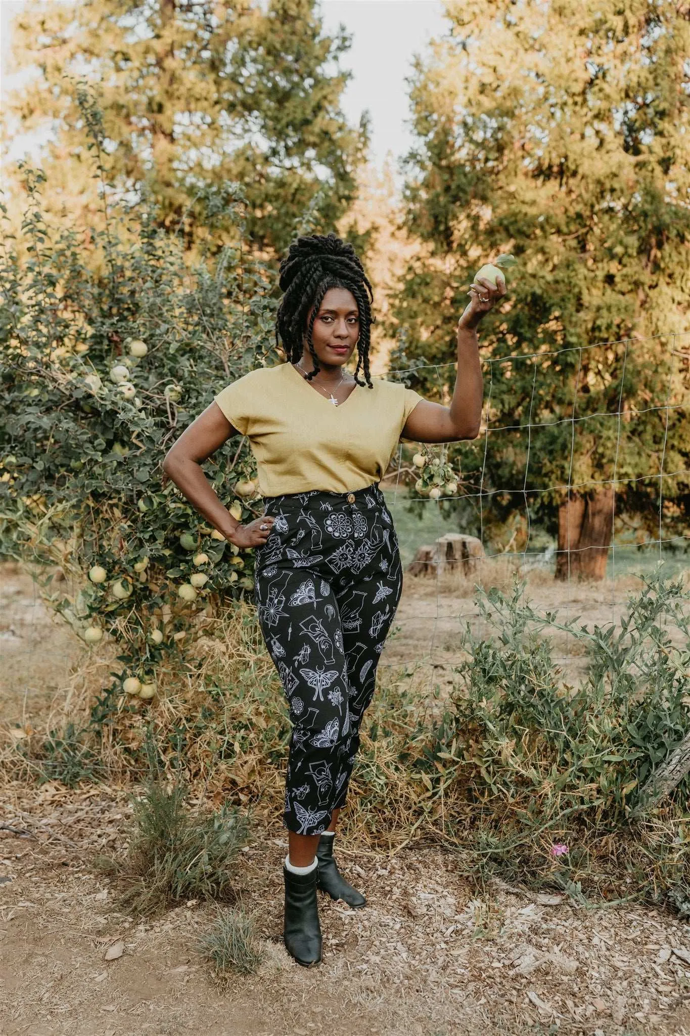 SecureCargoPockets Quick Adjust Fit Perfect Pant in Tarot