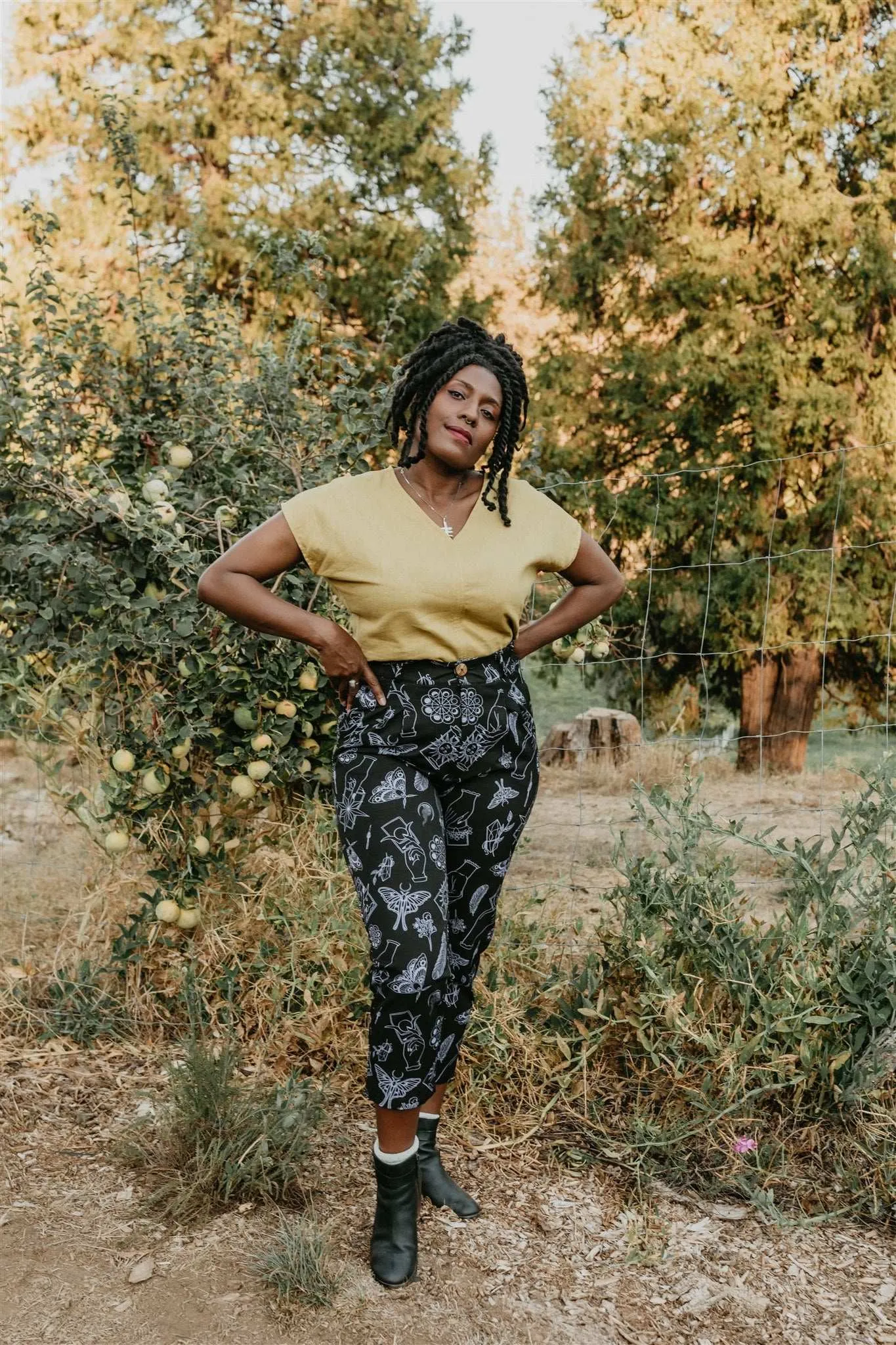 Windproof coating Perfect Pant in Tarot