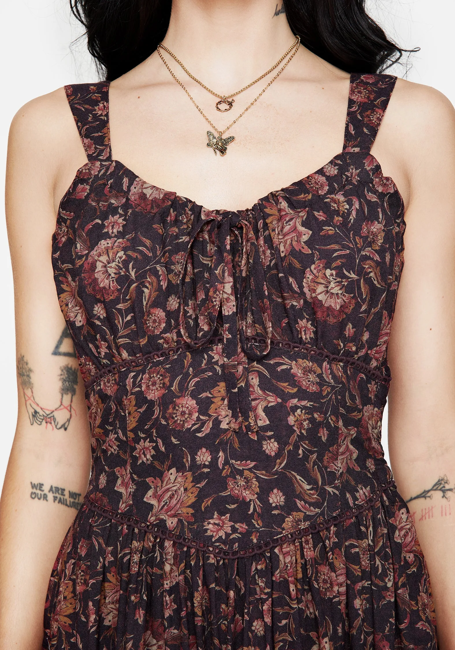 Trendy midi dress Modern-style Skye Shirred Back Midaxi Dress