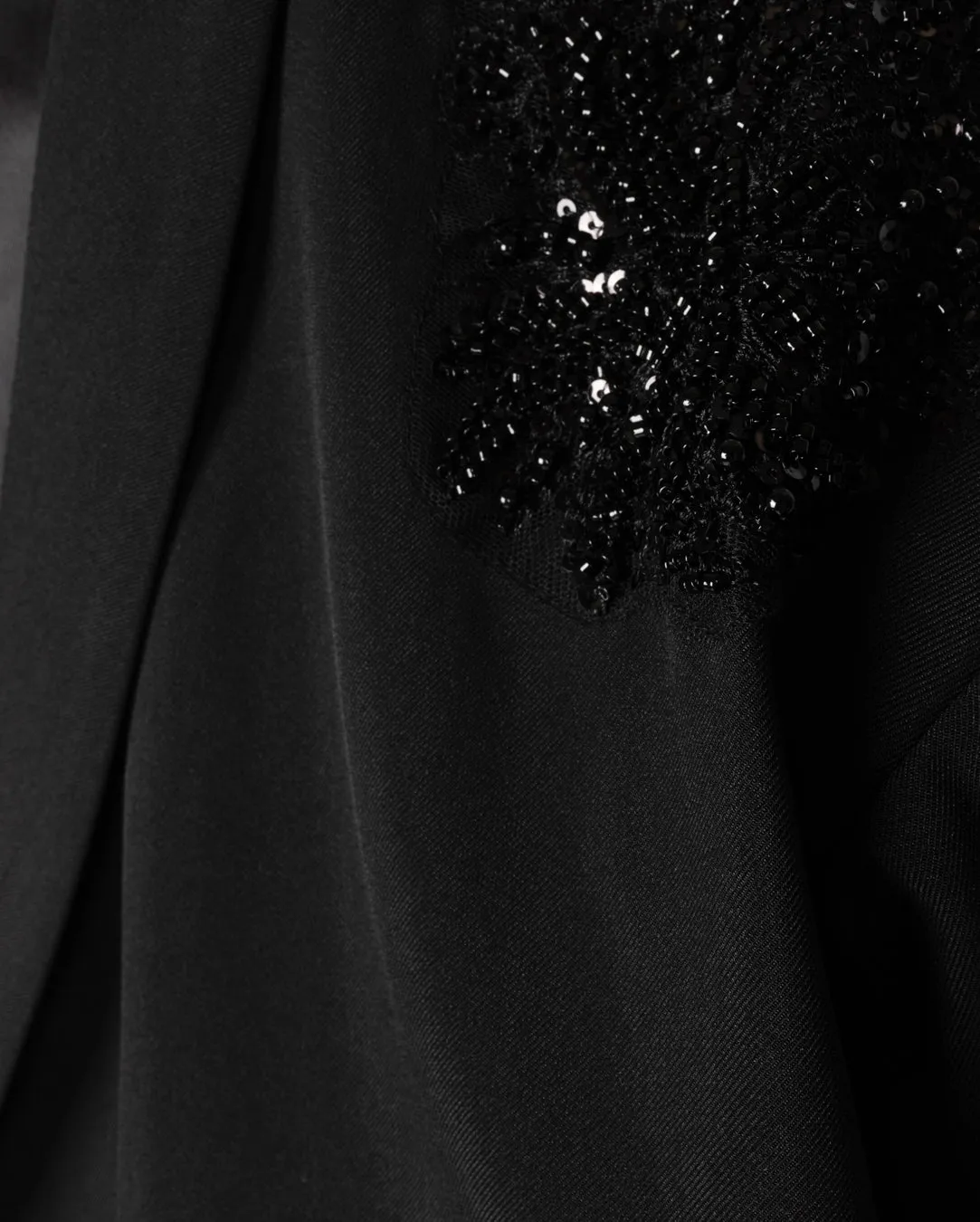 Darien Cropped Blazer Tear Resistant Weave Gloss Free Texture