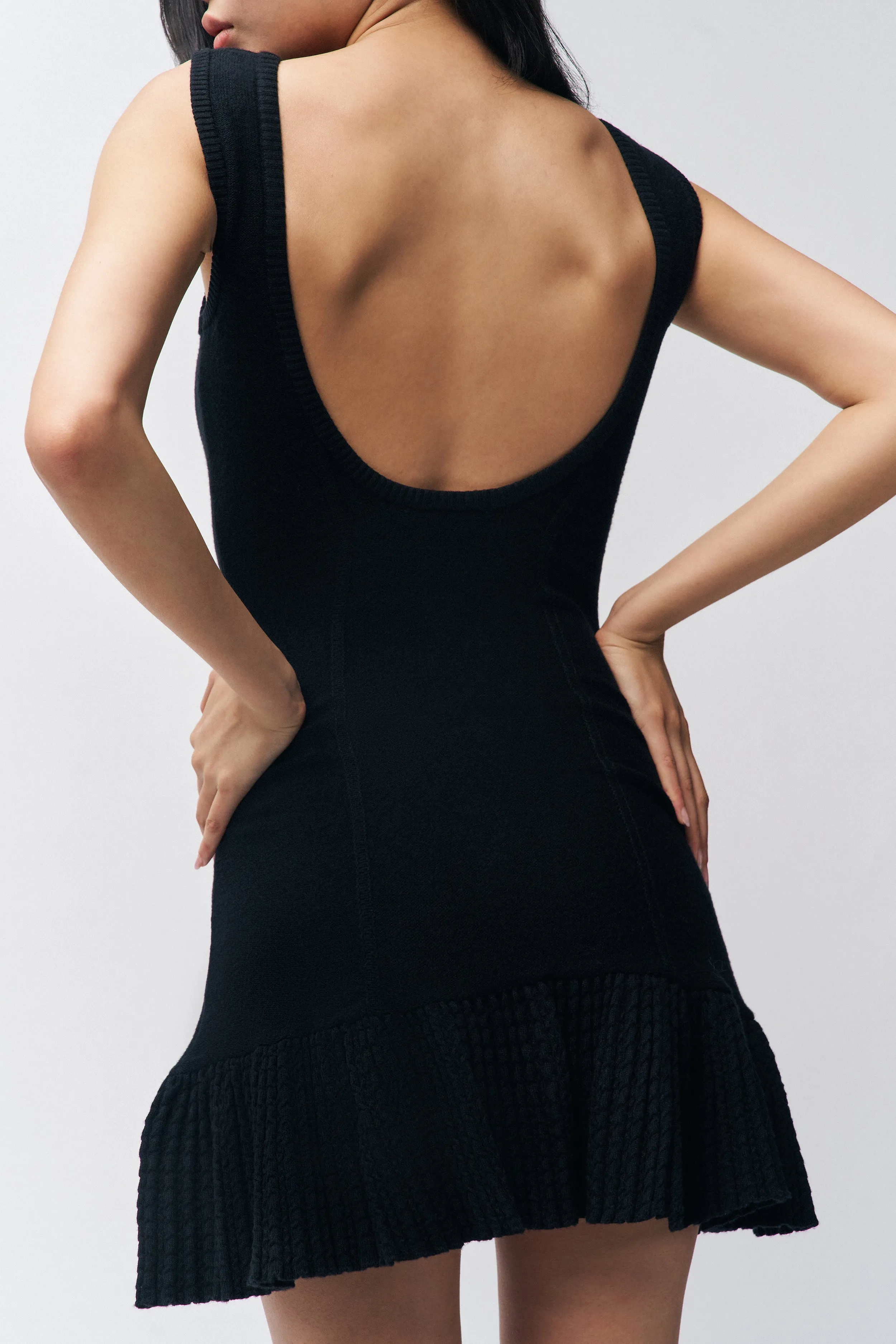 Mermaid-Hem Iris Dress