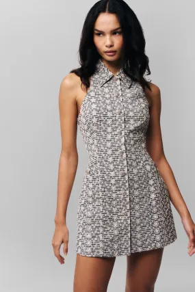 Isla Gingham Dress Pop Hot