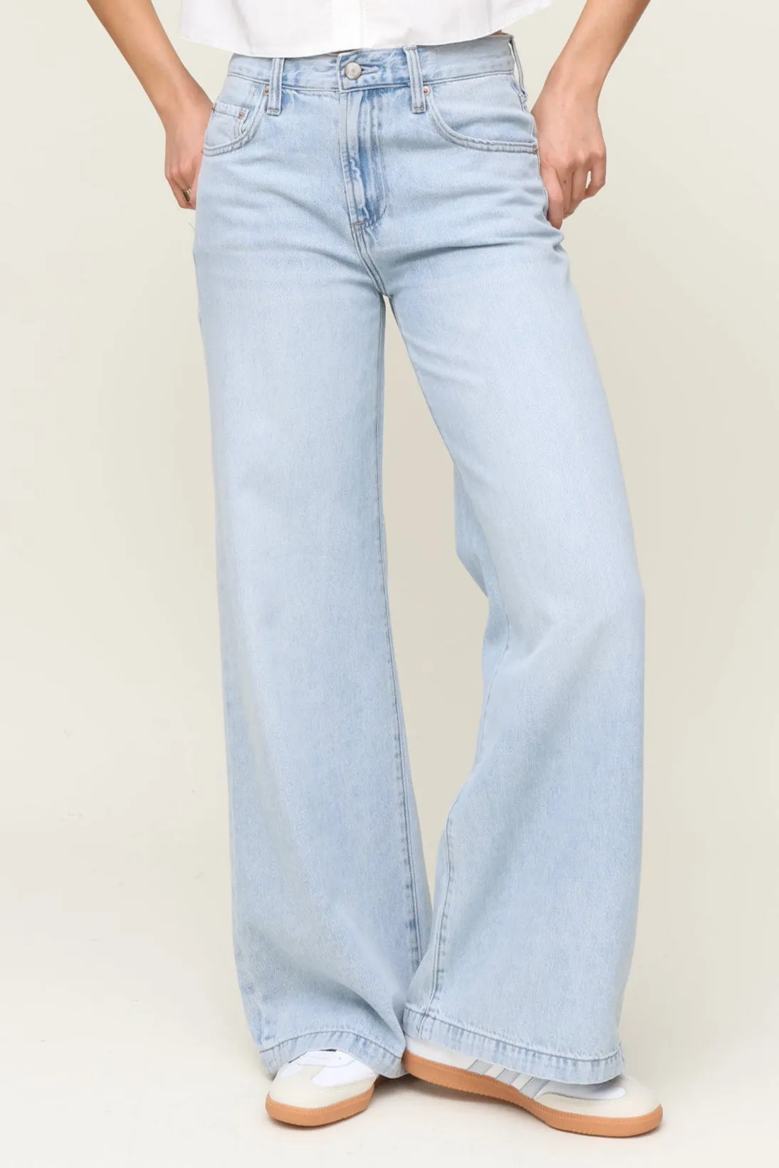 Form Fitting Jadyn Wide Leg- Chateau