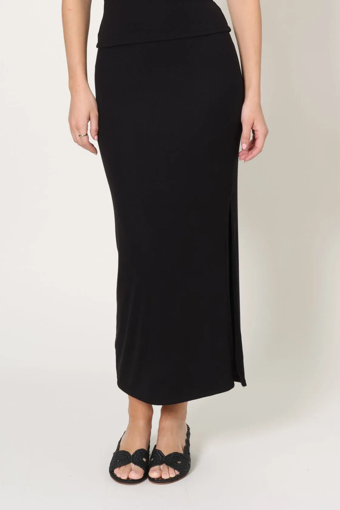 Jalen Midi Skirt Modern Relaxed LightweightComfort
