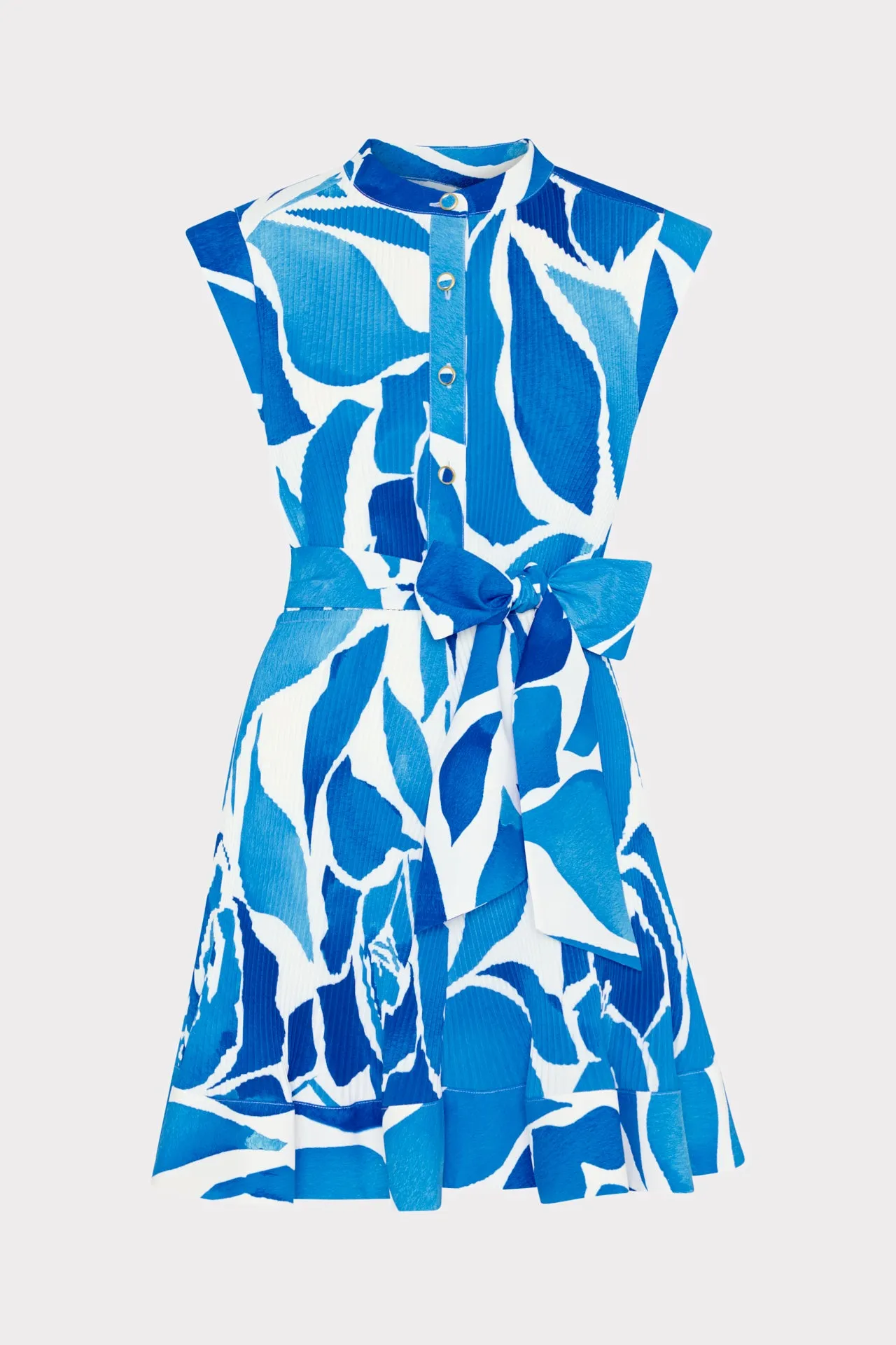 Modern Look Crystal-Detail Joan Dream Rose Pleated Dress