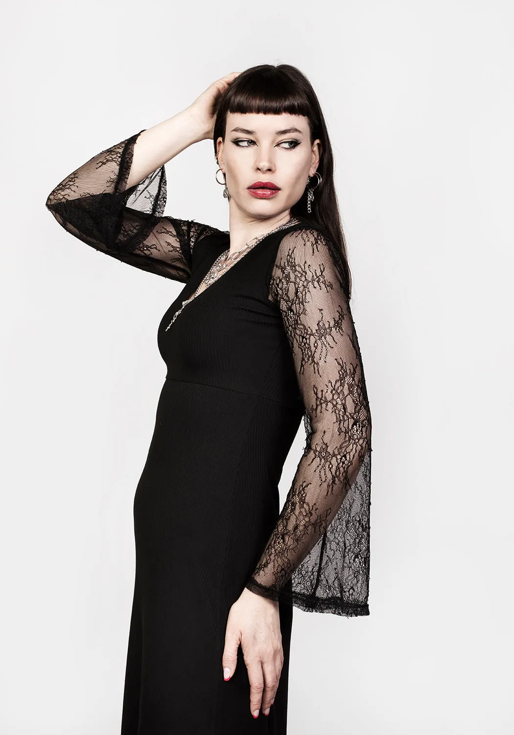 Relaxed Fit JONI MIDI DRESS