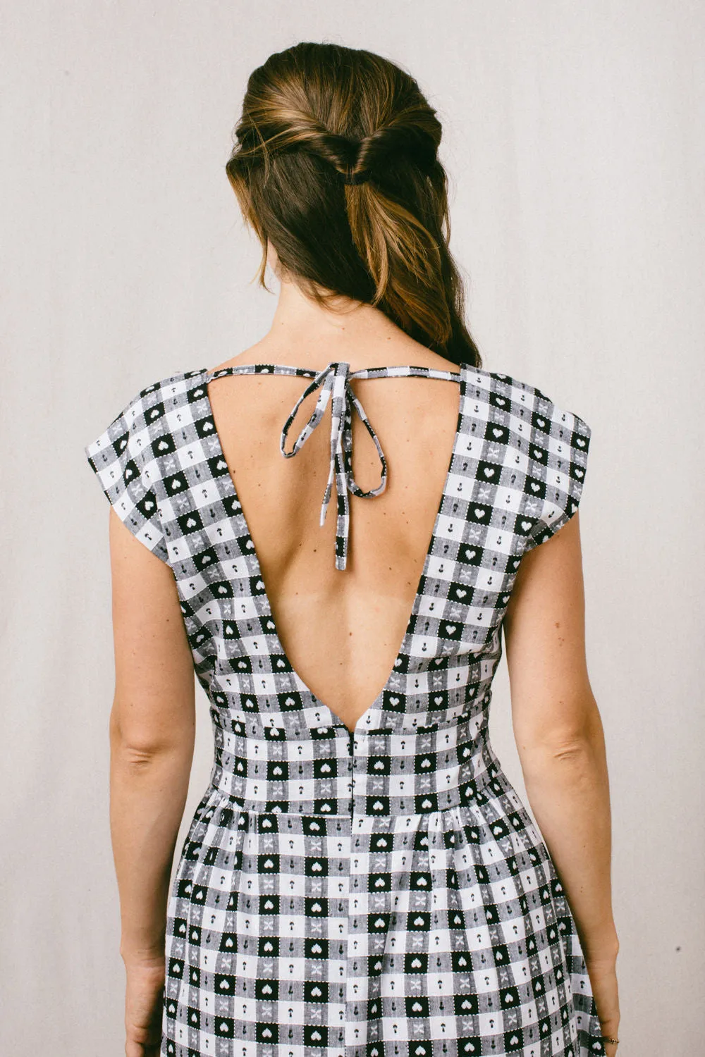 Snag-Resistant Joy dress in Cotton Picnic