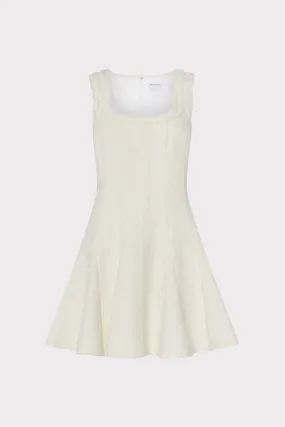 Juniper Boucle Mini Dress Chill Lines