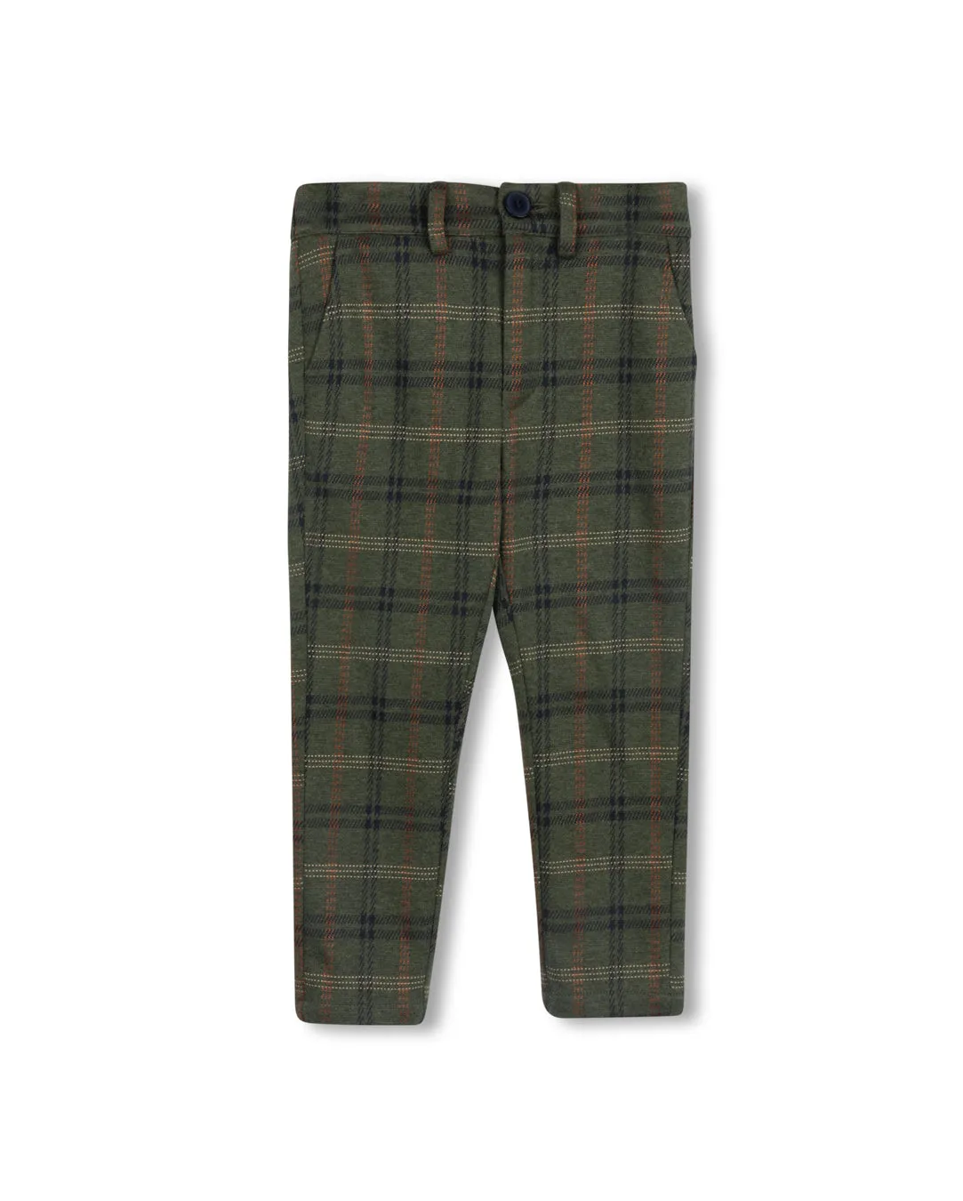 Kate Wool Plaid Pants Modern Look Mesh Panel City Walk