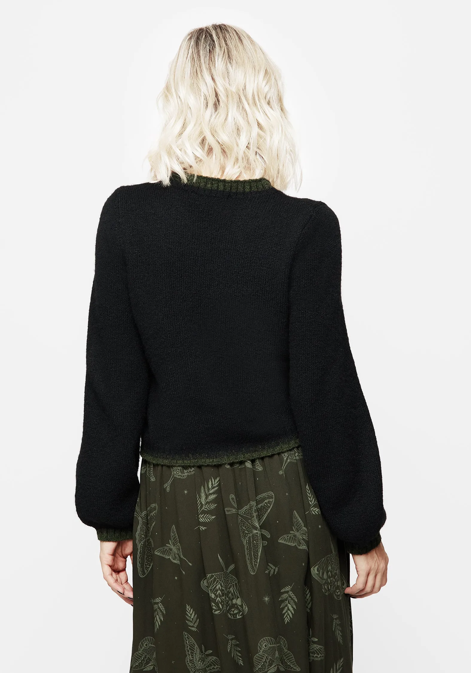 StretchFabric Kelly Knit Crew Jumper