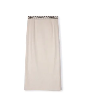 Khari - Wool A line Skirt Street Ready