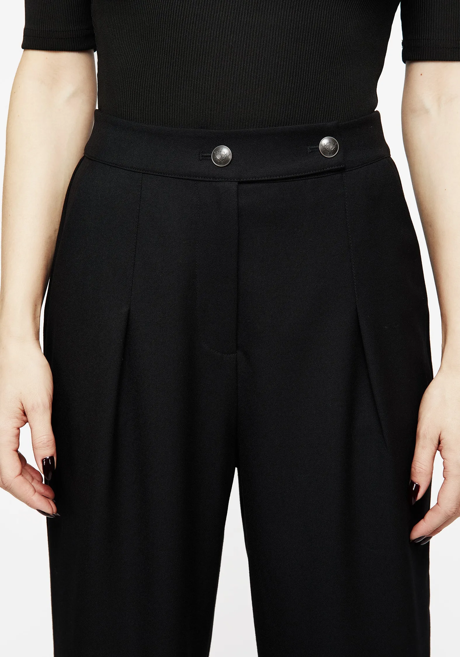 Sustainable Material Blend Easy Care Kira Tailored Culotte Trousers