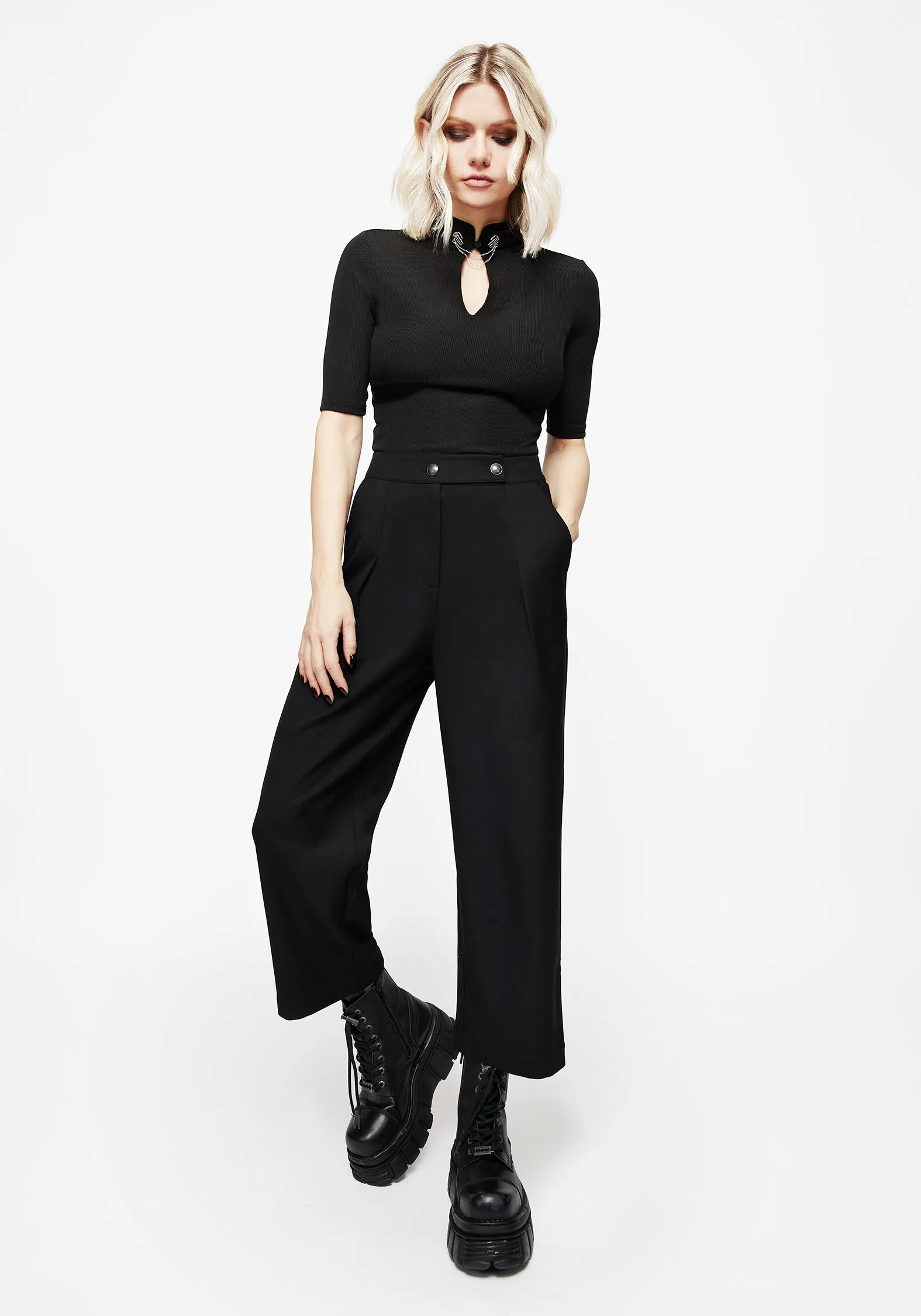 Kira Tailored Culotte Trousers Coordinated Set