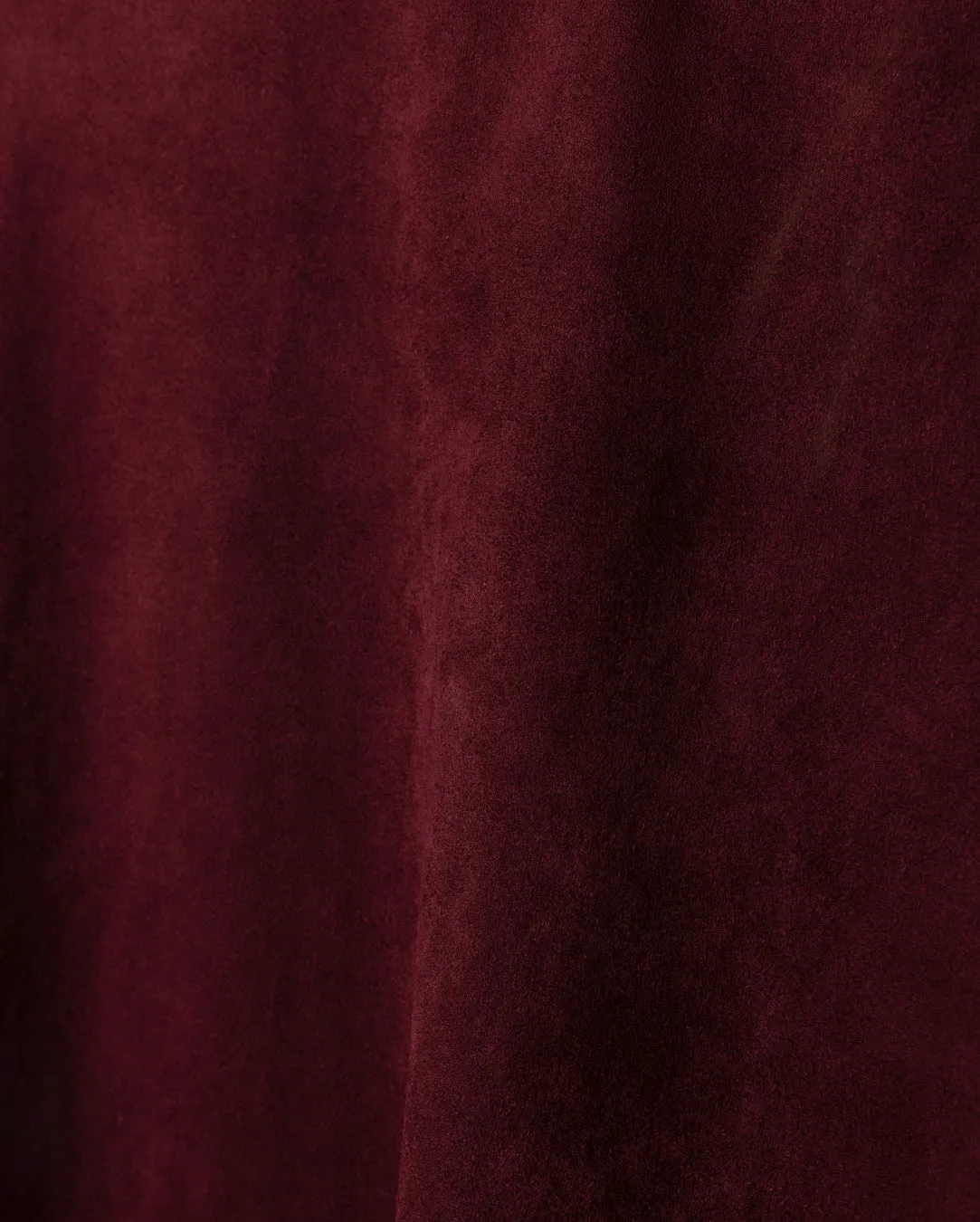 Soft Texture Essential Style Suede Maxi A-Line Skirt