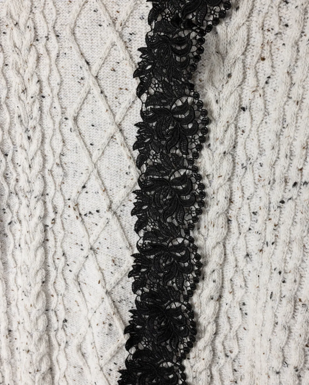 Lace Detailed Knit Top Everyday Style