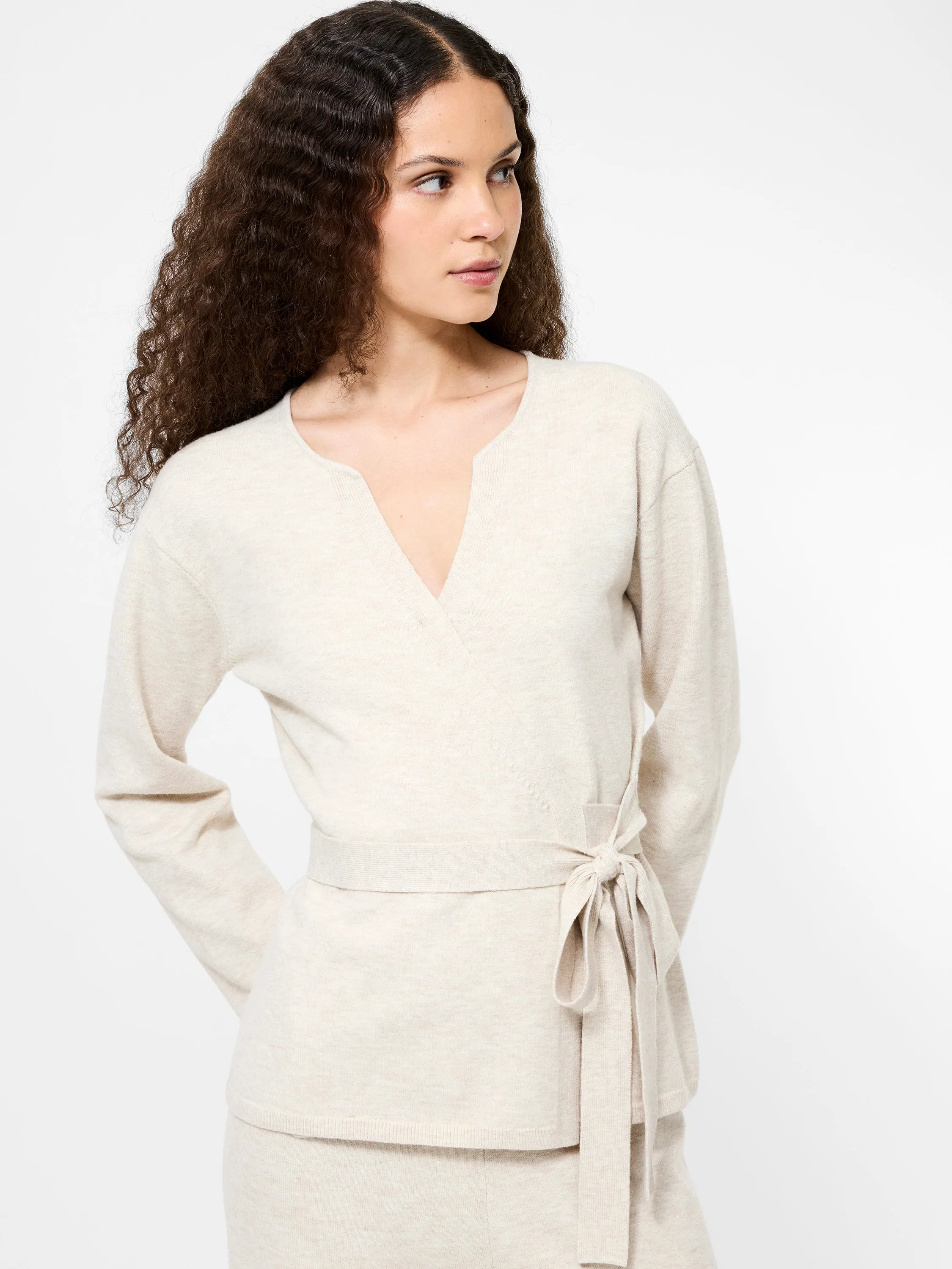 Smart Casual Marley Knit Wrap Cardigan