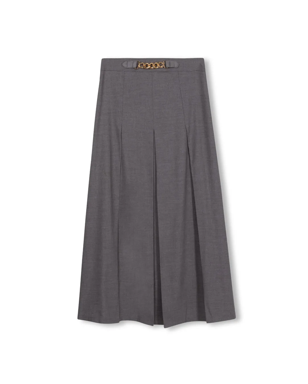 Machine wash safe Sequined Finish Lamia Wool Skirt