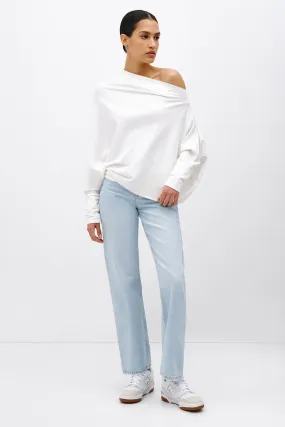 Sheer Overlay Material Lauren Sweatshirt